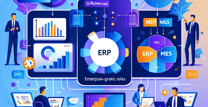  ERP系统与MES系统的区别与协同作用  